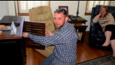 Dave finds the hiding place.