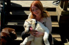 Kris and her children, Cooper and Ranger.