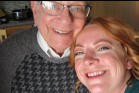 Gramps and his girl, Kris
