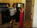 Sue and Greta in deep discussion