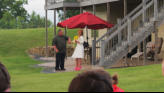 Here comes the bride!