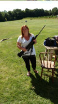 Kris with the big gun.