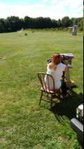 Kris Shoots exploding watermellon
