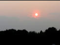 Hazy day from Canadian forest fires.