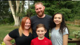 Kris and Dave's family