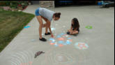 Elaina and Nora, the artists.