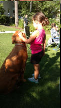 Nora the animal lover.