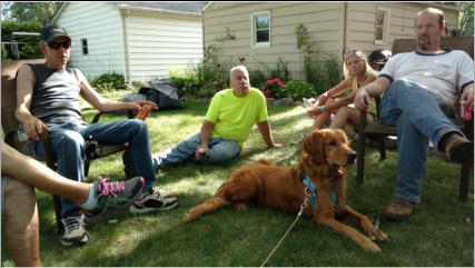 Eric, Pat, Michelle and Larry.