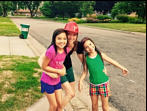 Maya, Amy and Liana