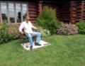 Eric relaxing.