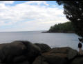 Shoreline on way to pier.
