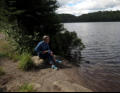 Arlene enjoying the sights.