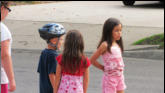 Oliver, Liana and Maya