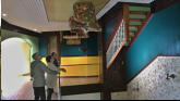 U[;side down room in Alice in Wonderland 