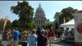 Taste of Madison on State Capitol grounds.