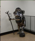 One of many Troll Sculptures.