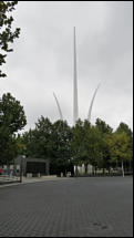 Ariforce Memorial from distance.