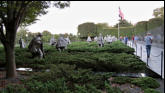 Approaching Korean Memorial