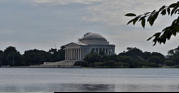 A view of Jefferson memorial from King's memorial