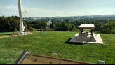 View from back yard of the Arlington House