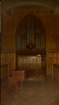 Basement chapel organ
