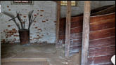 The stable. You can still smell the horses