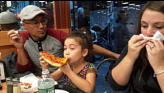 Time out for pizza at Little Italy