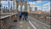 Leaving the bridge