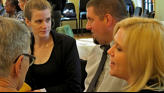 Laura and Mary Ann and husband. Katrina's friends