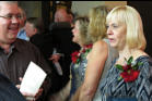 Mother Janet in receiving line