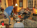 The after meal gathering.