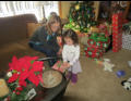 Grandma Gives Nora First Present To Open.