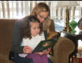 Grandma Reads Nora "The Night Before Christmas".