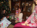 Kris Opens Gift From Gramps