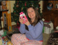 Nicole Opens Gift From Gramps.
