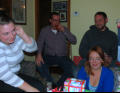 Settling In To Open Gifts..