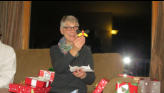 Arlenea with gift from Nora