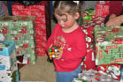 Natalie would rather play with great gramps rubic cube.