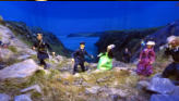 3 demensional tableaus tell the history of the North 
