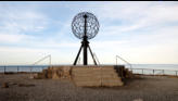 The Globe, the symbol of North Cape