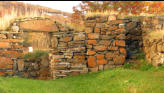Behind the church, part of old fortress.
