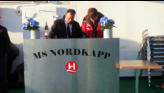 Setting up for re-initiation for crossing the Artic Circle for the second time.
