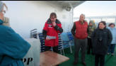 Iniutiation begins..A spoonful of cod liver oil followed by a shot of spirits.