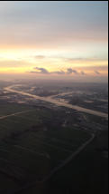 Coming into Amsterdam