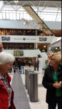 Arrival at Bergen airport