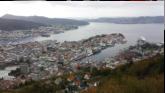 Overlook view of Bergen