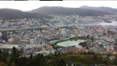 Overlook view of Bergen