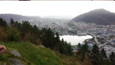 Overlook view of Bergen