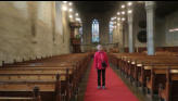 Inside church or they call them cathedrals