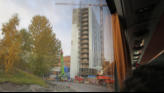 Apartments being built for guest of medical center